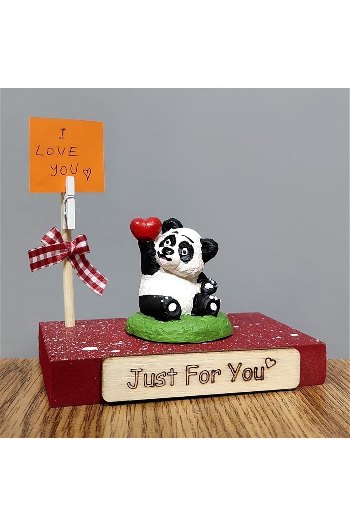 Aşık Panda Biblolu Notluk