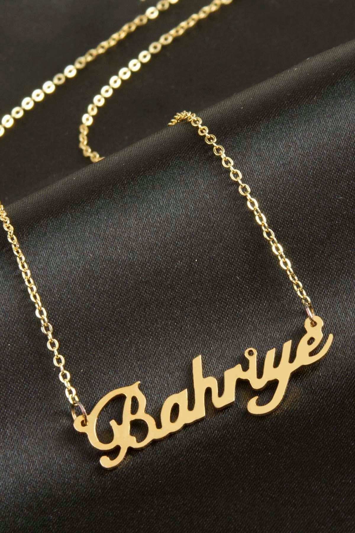 Bahriye isimli kolye (Kişiye Özel)