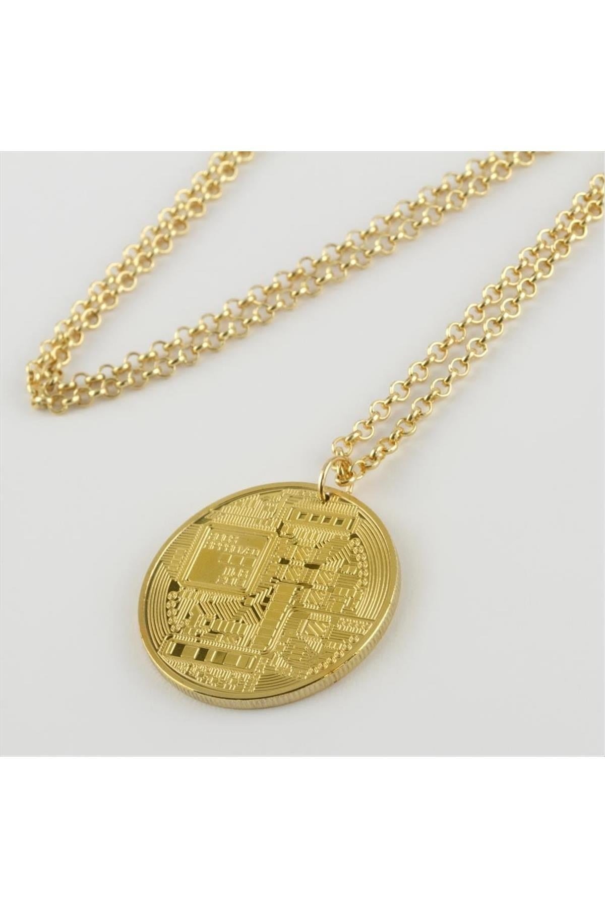 Bitcoin (BTC) Figürlü Kolye