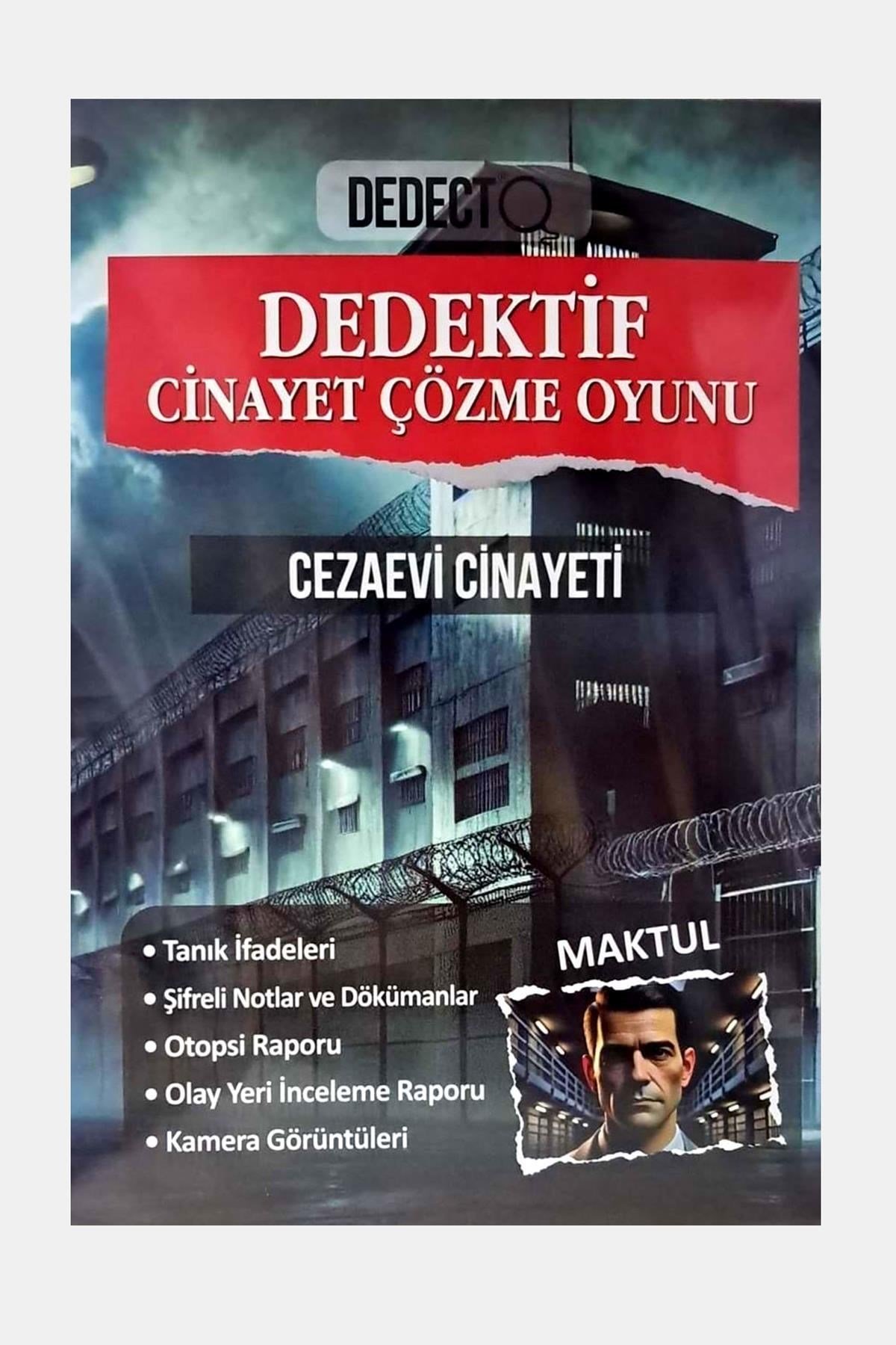 Cezaevi Cinayeti Dedektif Dava Çözme Oyunu