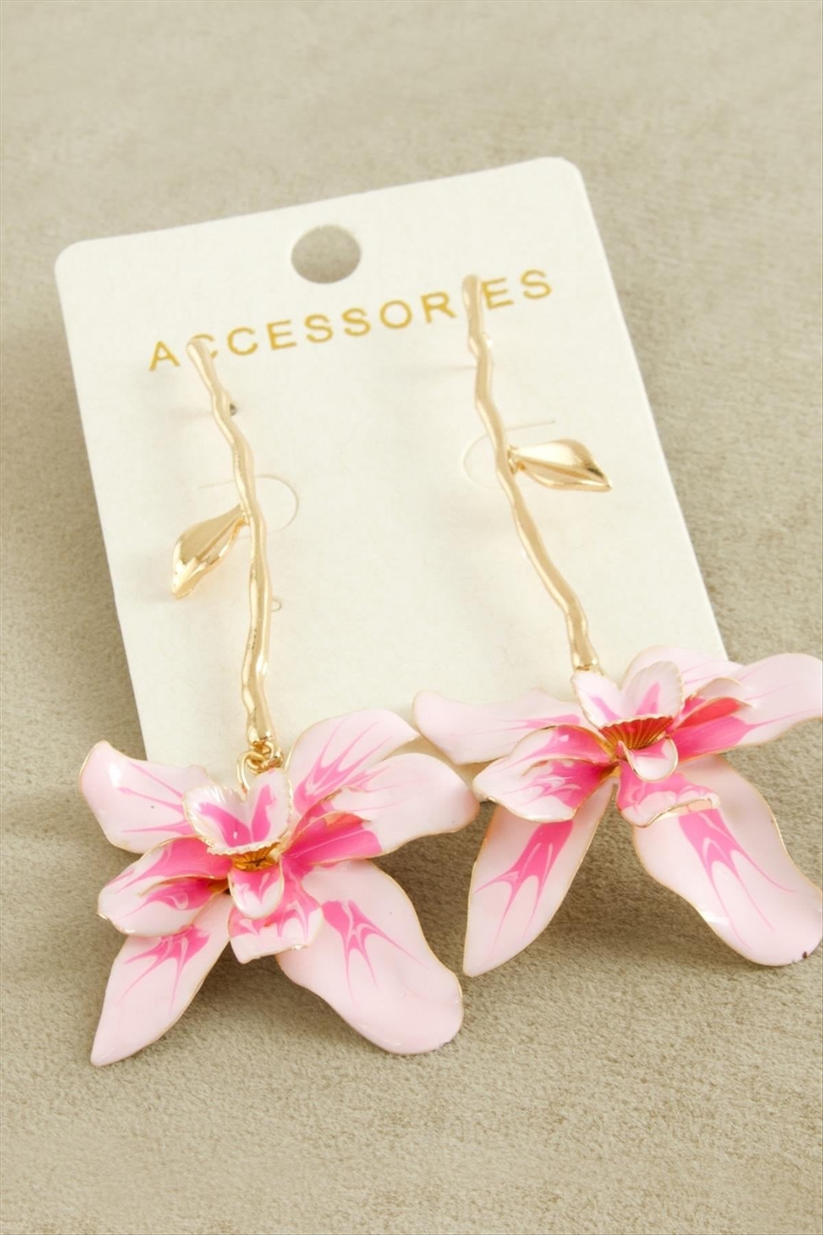 Çiçek Zr Model Küpe