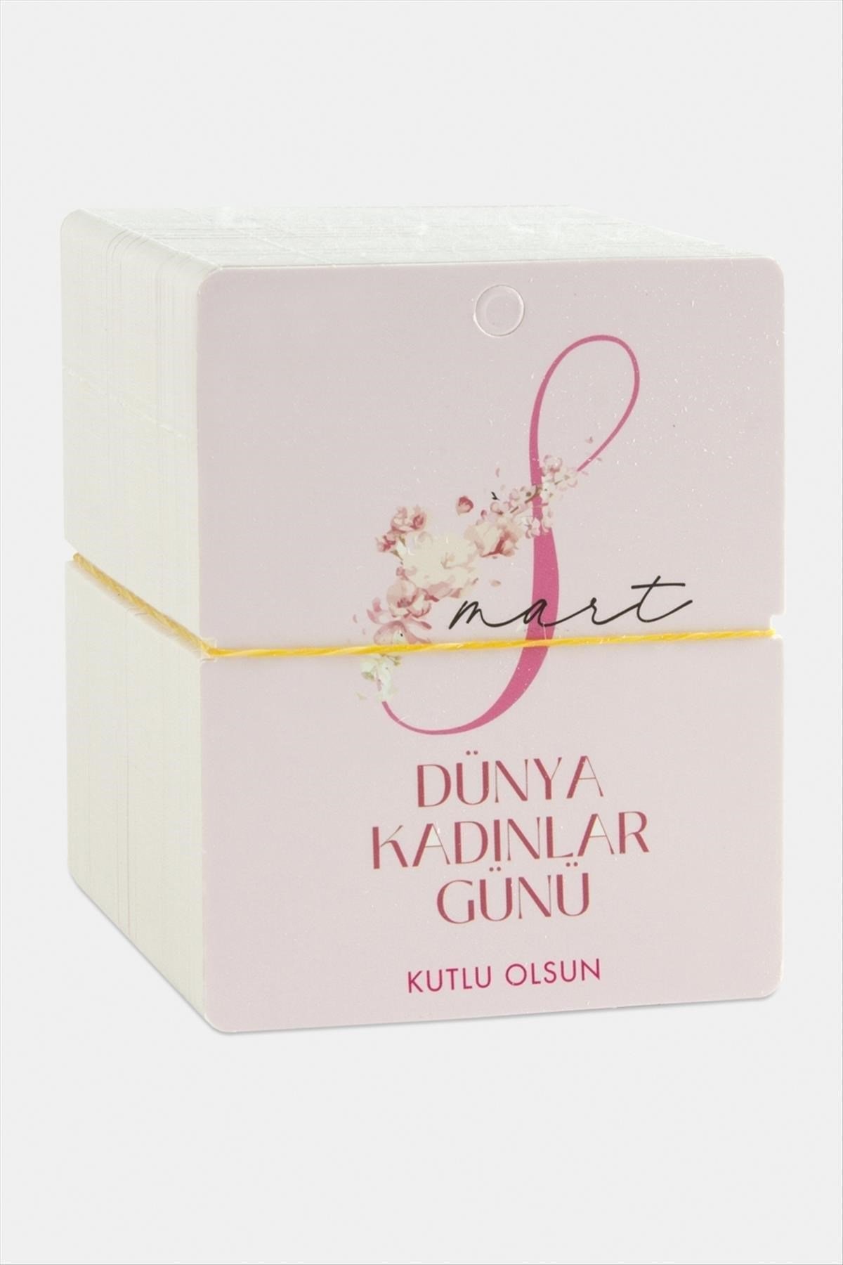 Dünya Kadınlar Günü Bileklik Kartı