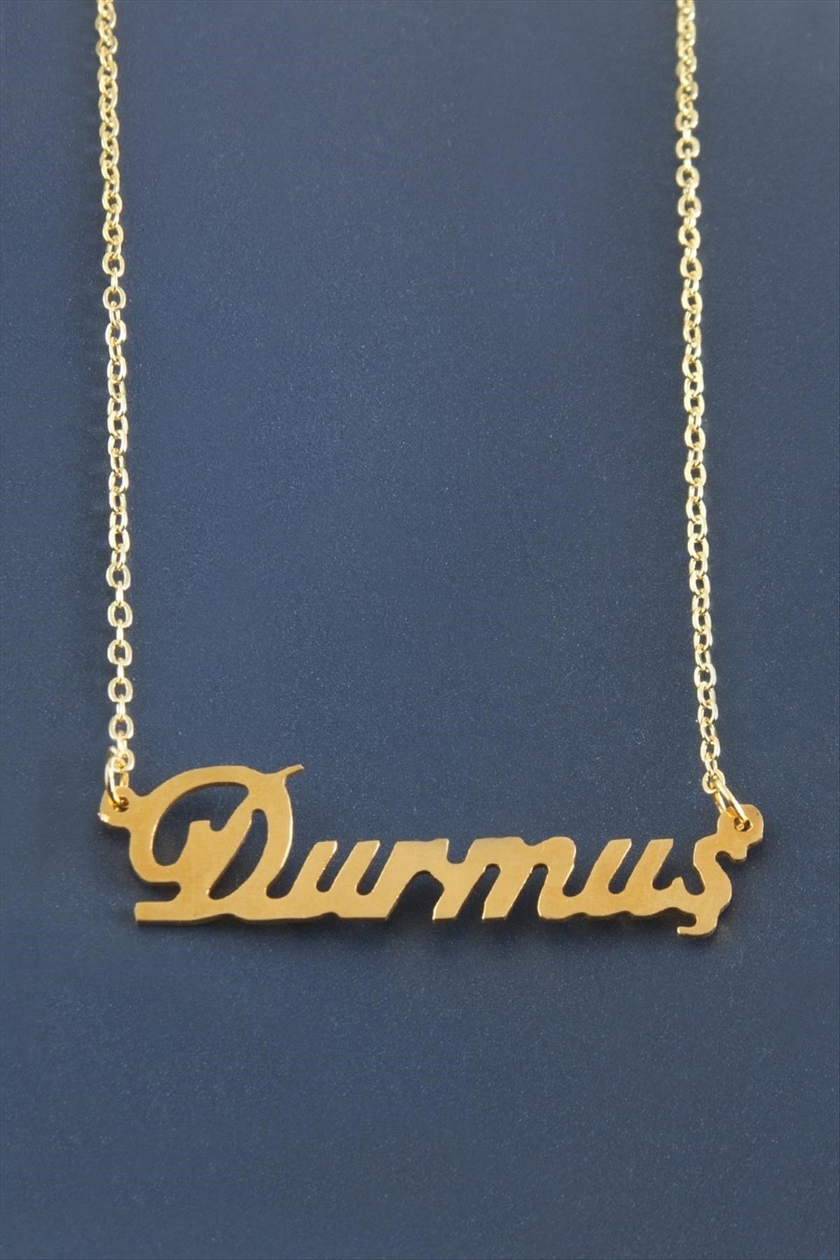 Durmuş İsimli Kolye