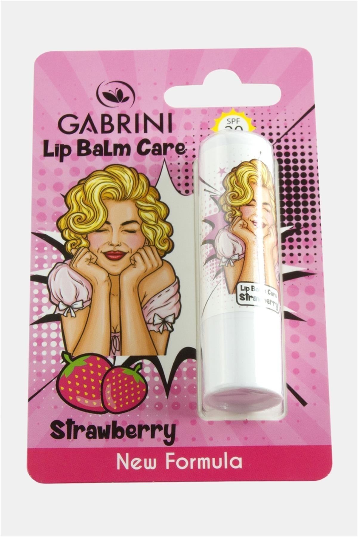 Gabrini Çilek Dudak Nemlendirici