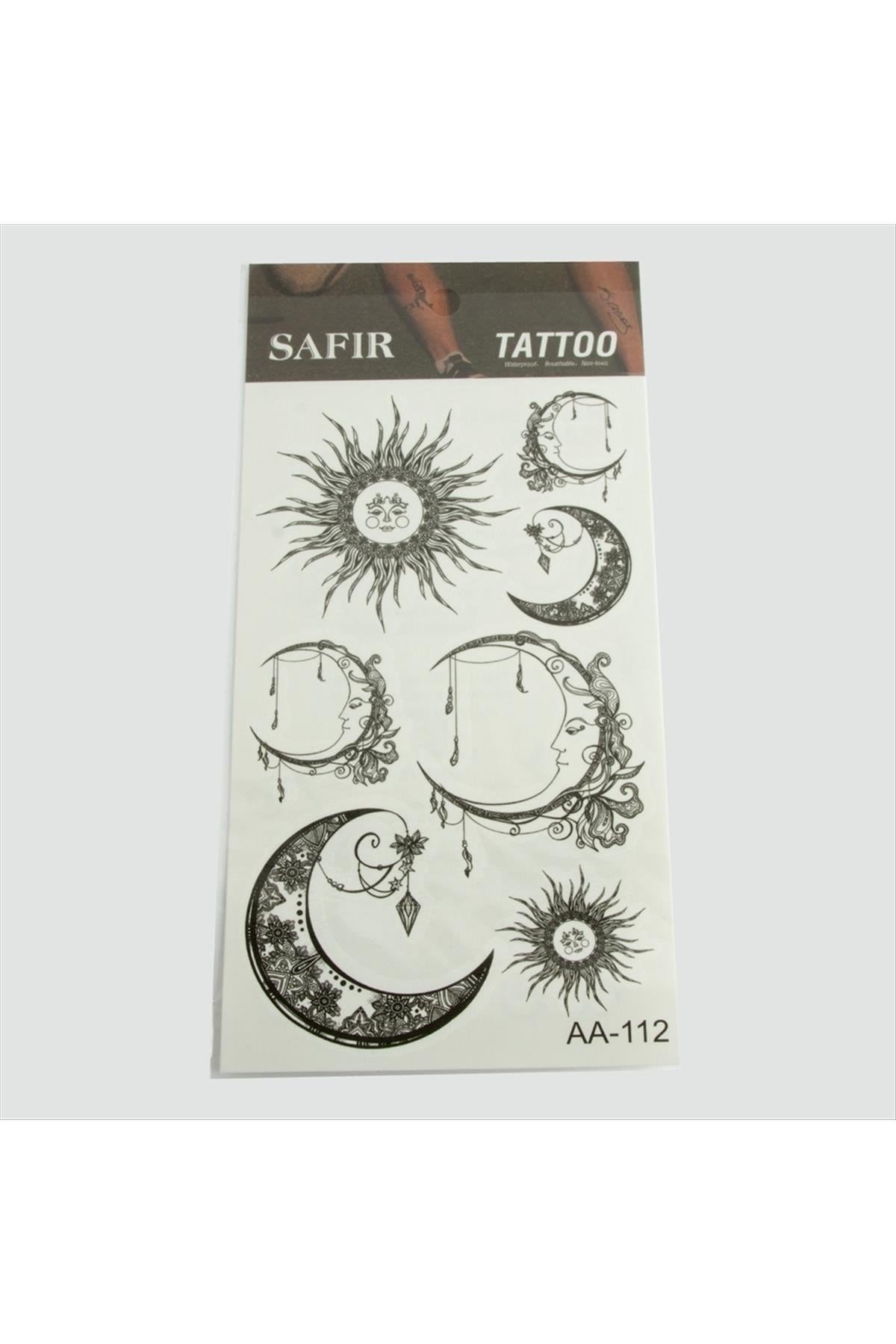 Güneş Tattoo Dövme Sticker