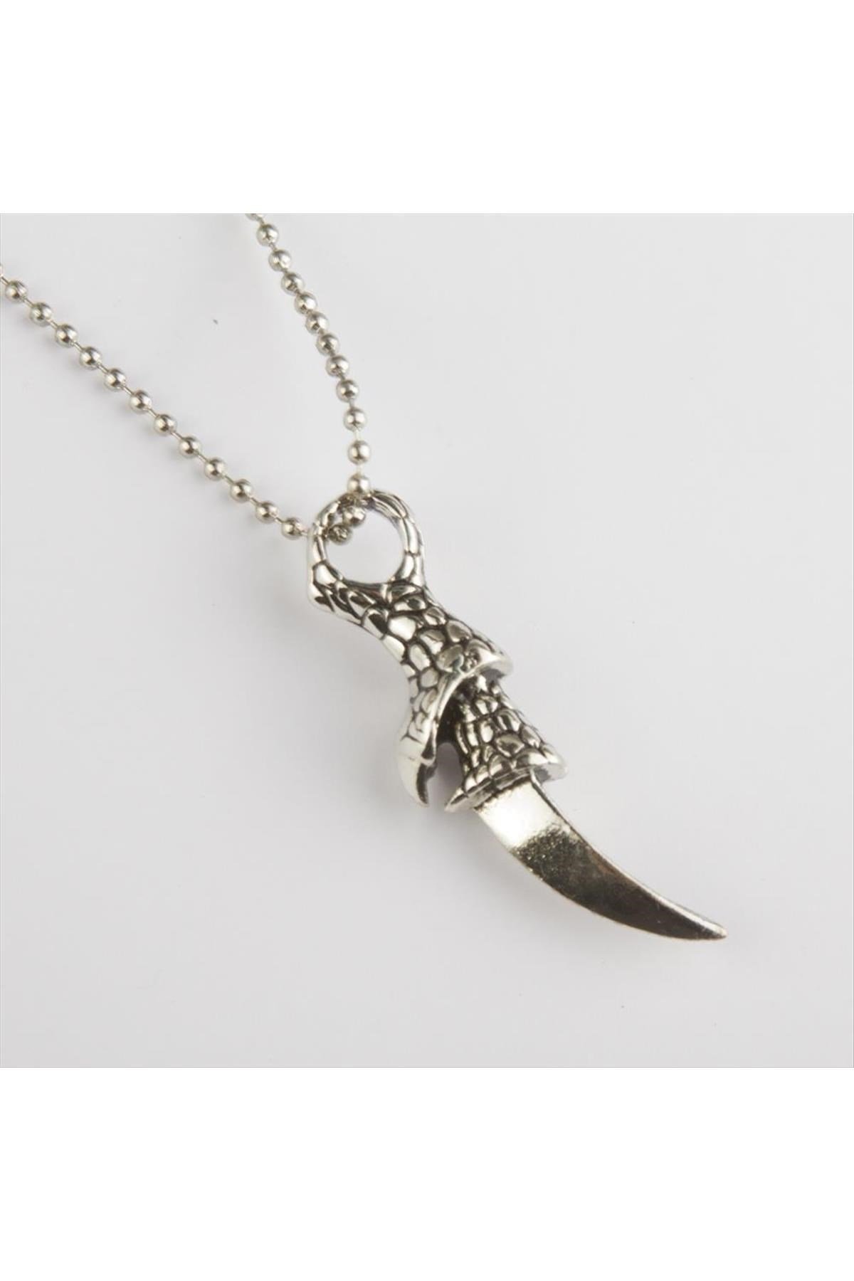 Hançer Figürlü Metal Kolye
