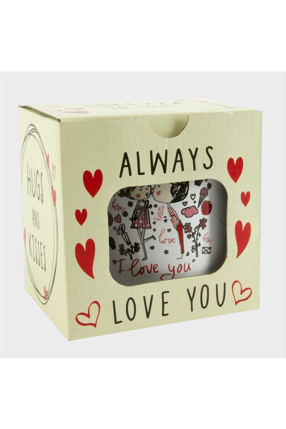 I Love You Çift Kupa Bardak