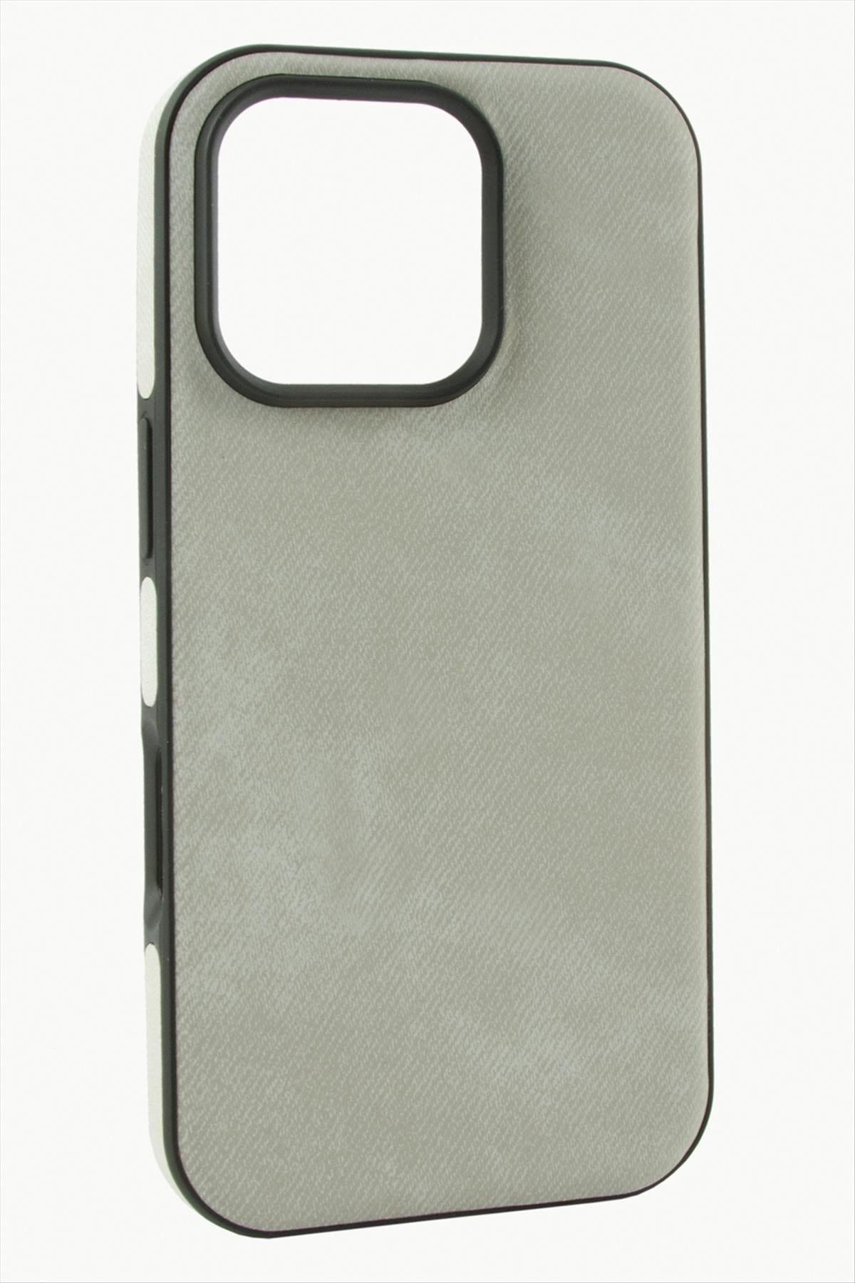 iPhone 16 Pro Max Nubuk Lüx Velvet Silikon Kılıf