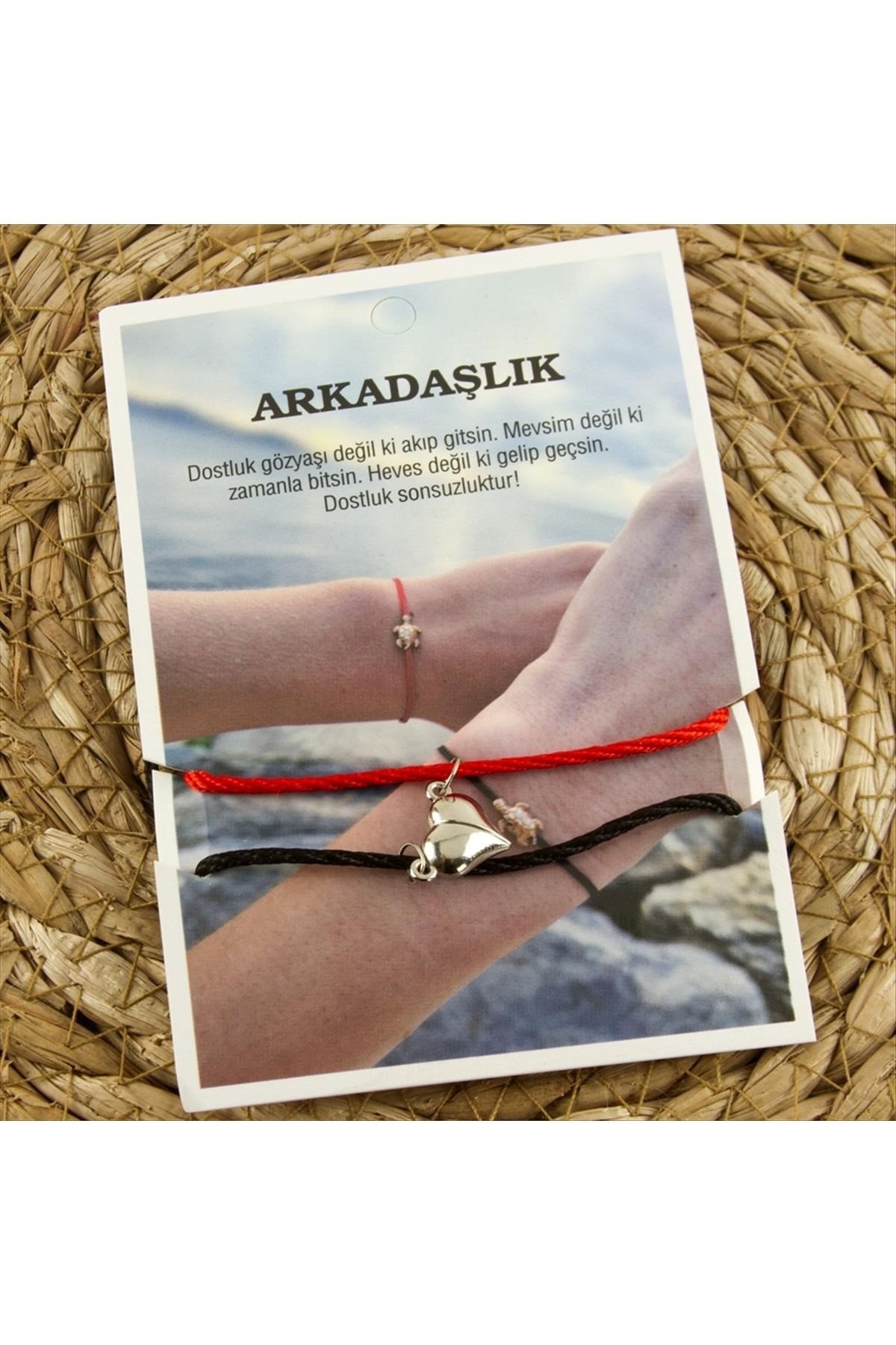 Kalp Arkadaşlık Bilekliği