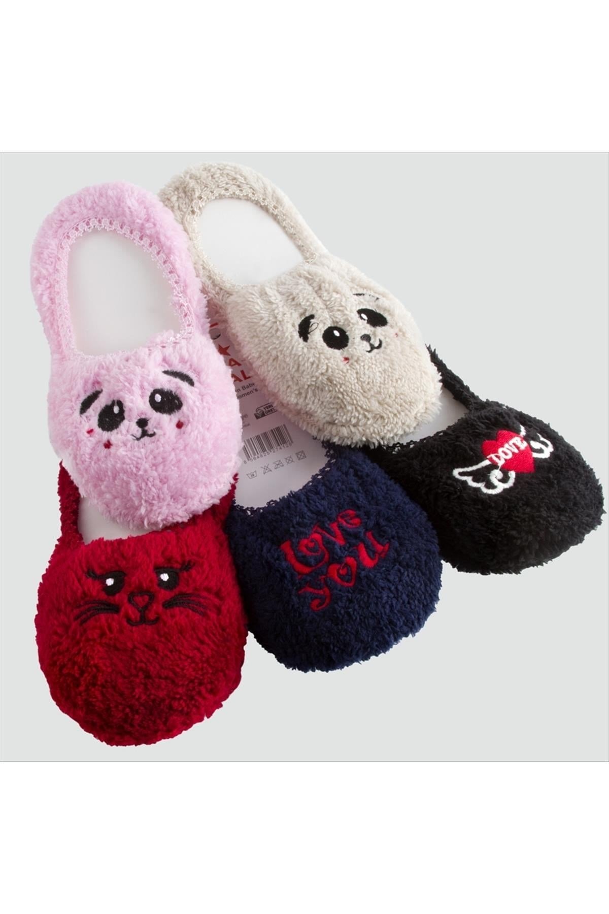 Karışık Peluş Babet 35-40