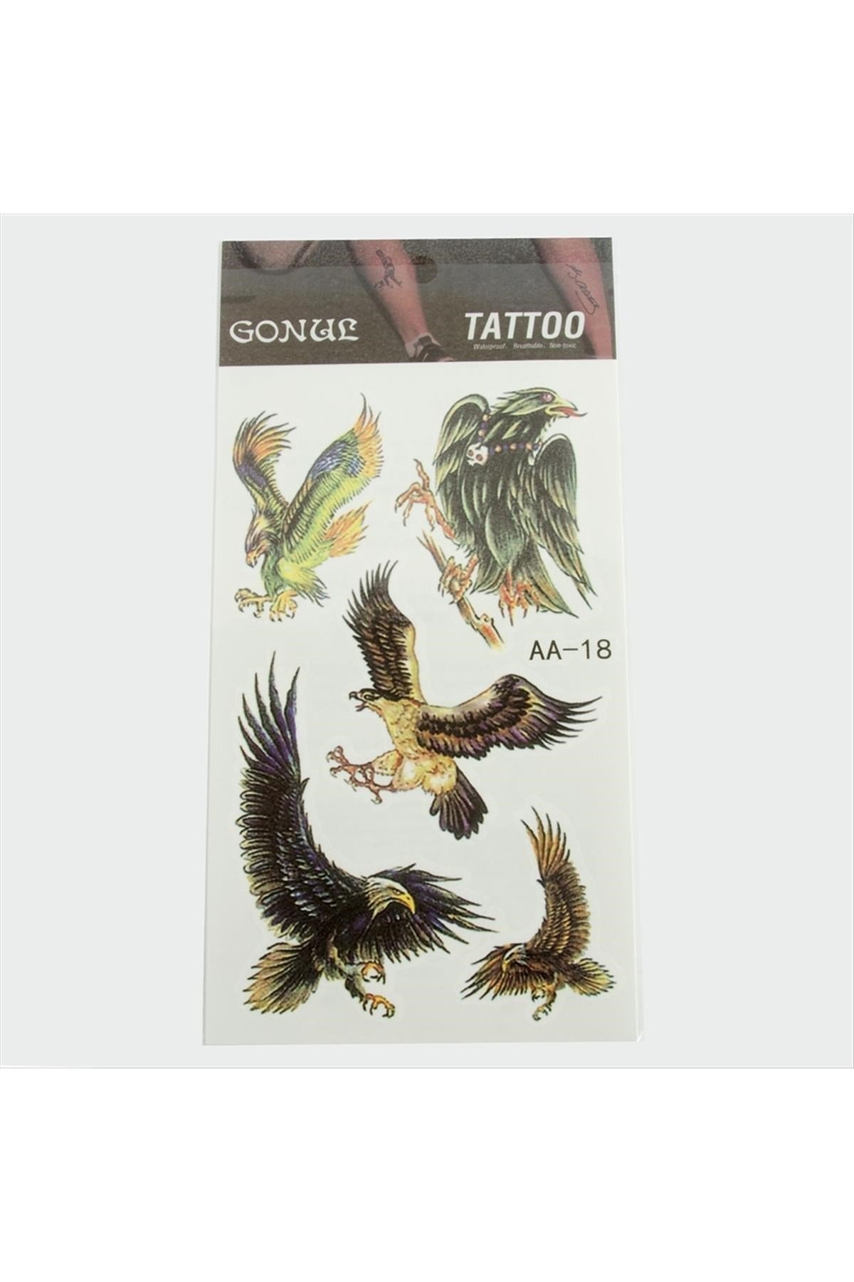 Kartal Tattoo Dövme Sticker