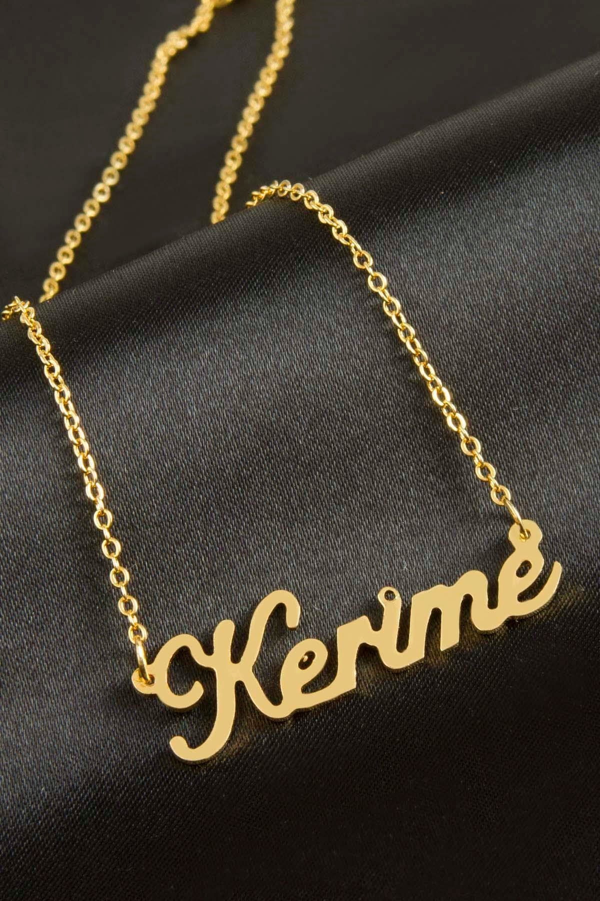 Kerime isimli kolye (Kişiye Özel)