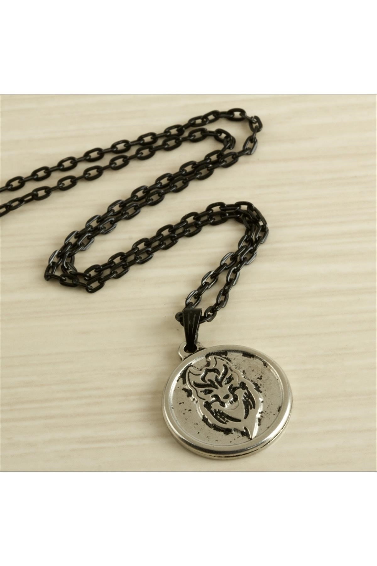 Kurt Metal Erkek Kolye