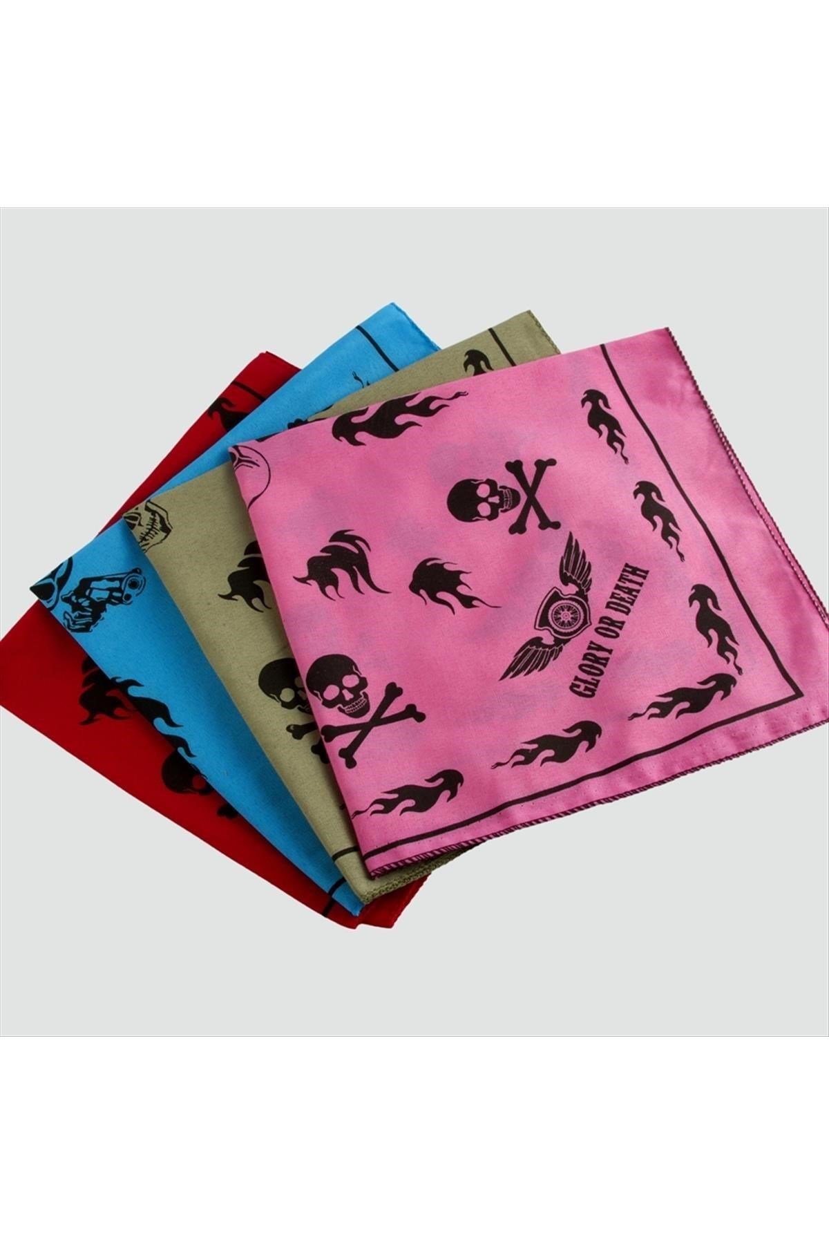 Kuru Kafa Desenli Bandana 50*50