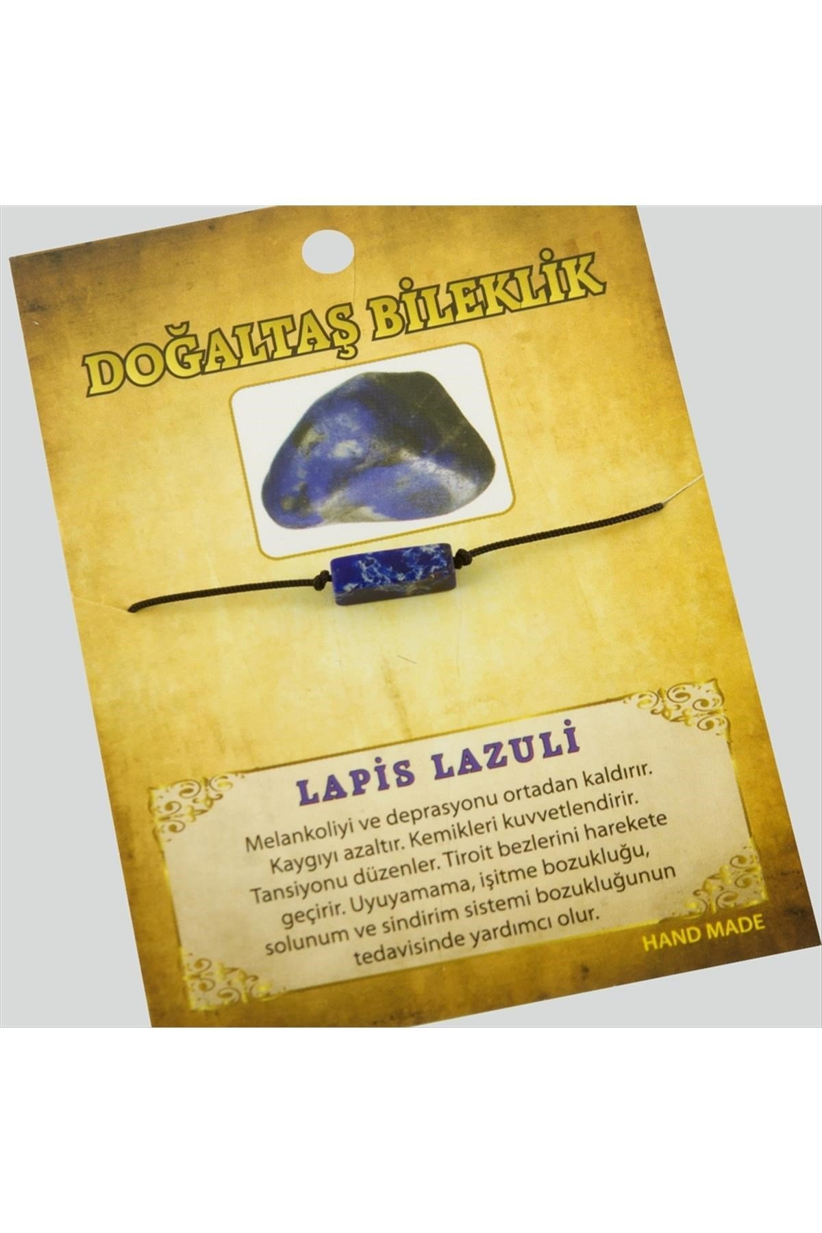Lapis Lazuli Doğaltaş Bileklik