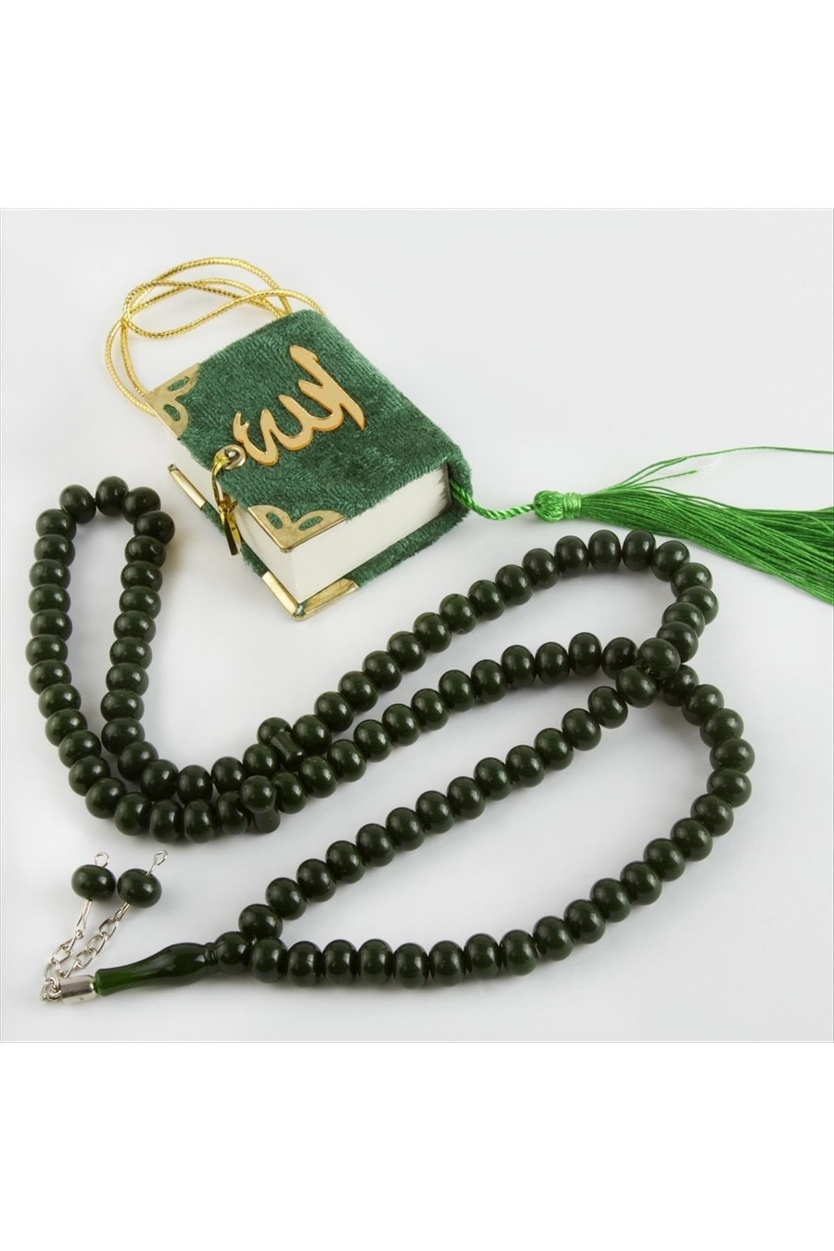 Mini Kuran-ı Kerim ve Tesbih Set