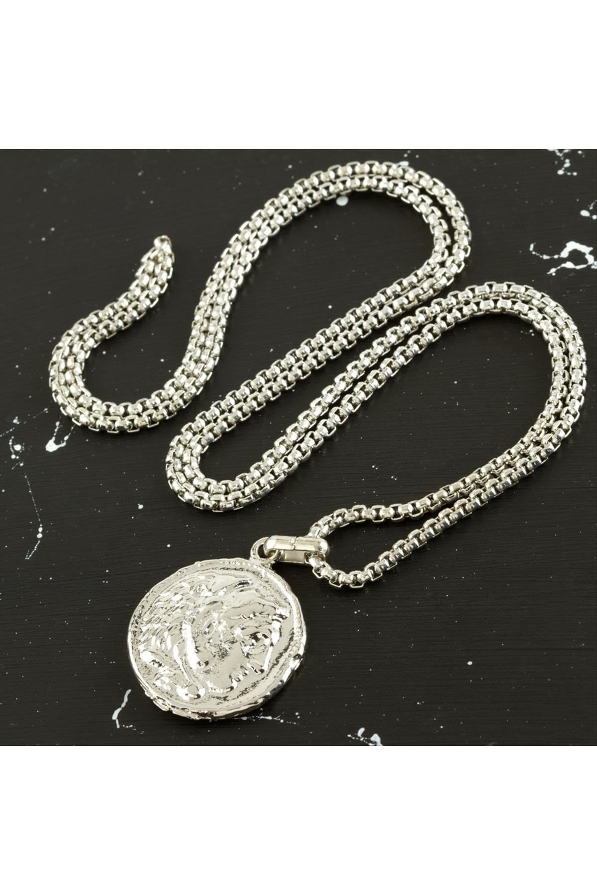 Mitoroloji Metal Erkek Kolye