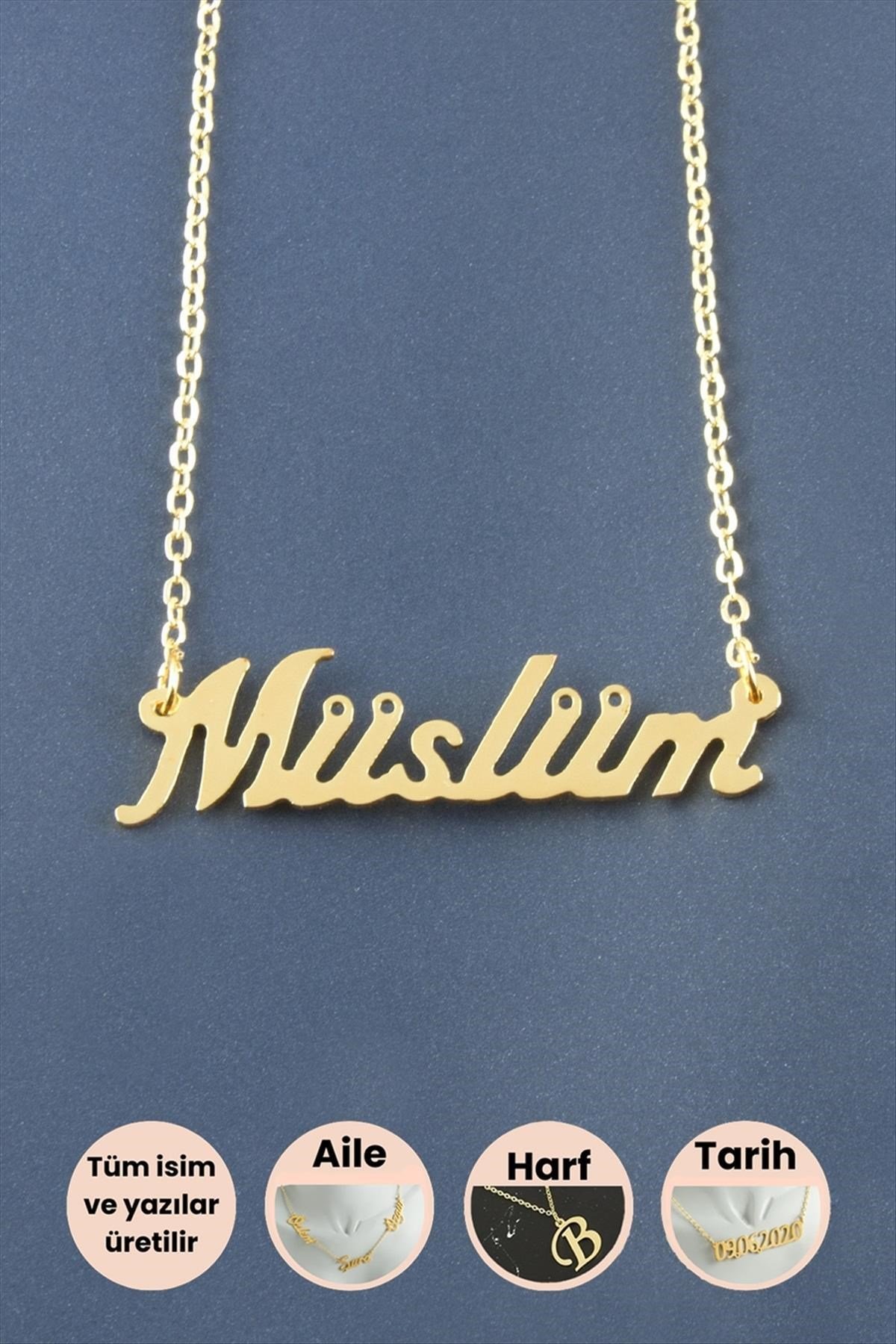 Müslüm İsimli Kolye