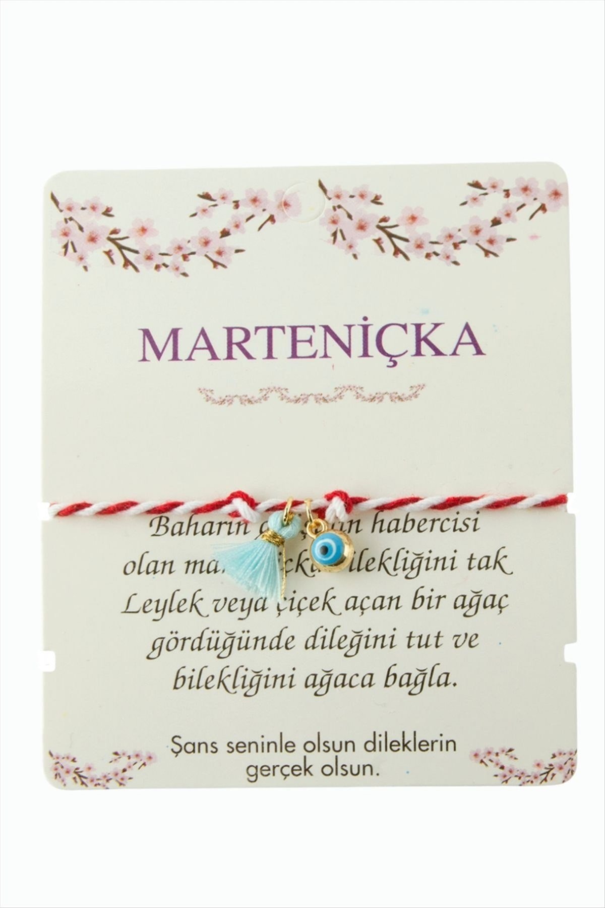 Nazar Püskül Marteniçka İp Bileklik
