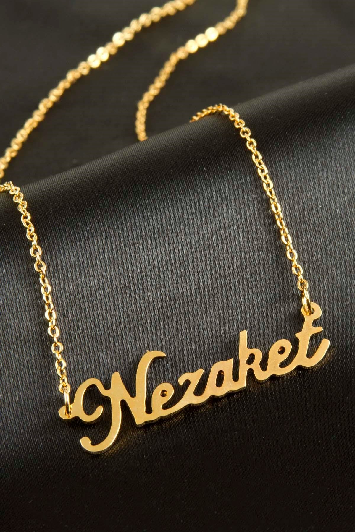 Nezaket isimli kolye (Kişiye Özel)