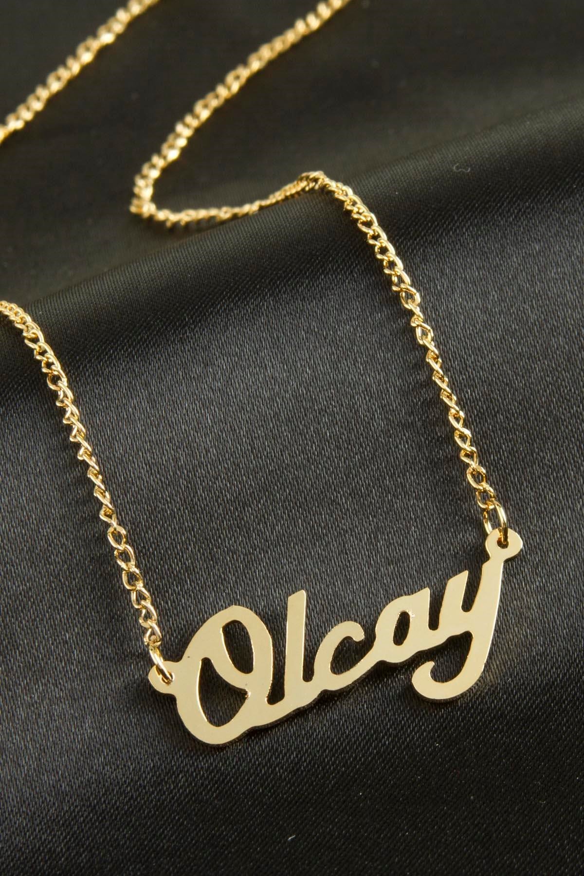 Olcay isimli kolye (Kişiye Özel)
