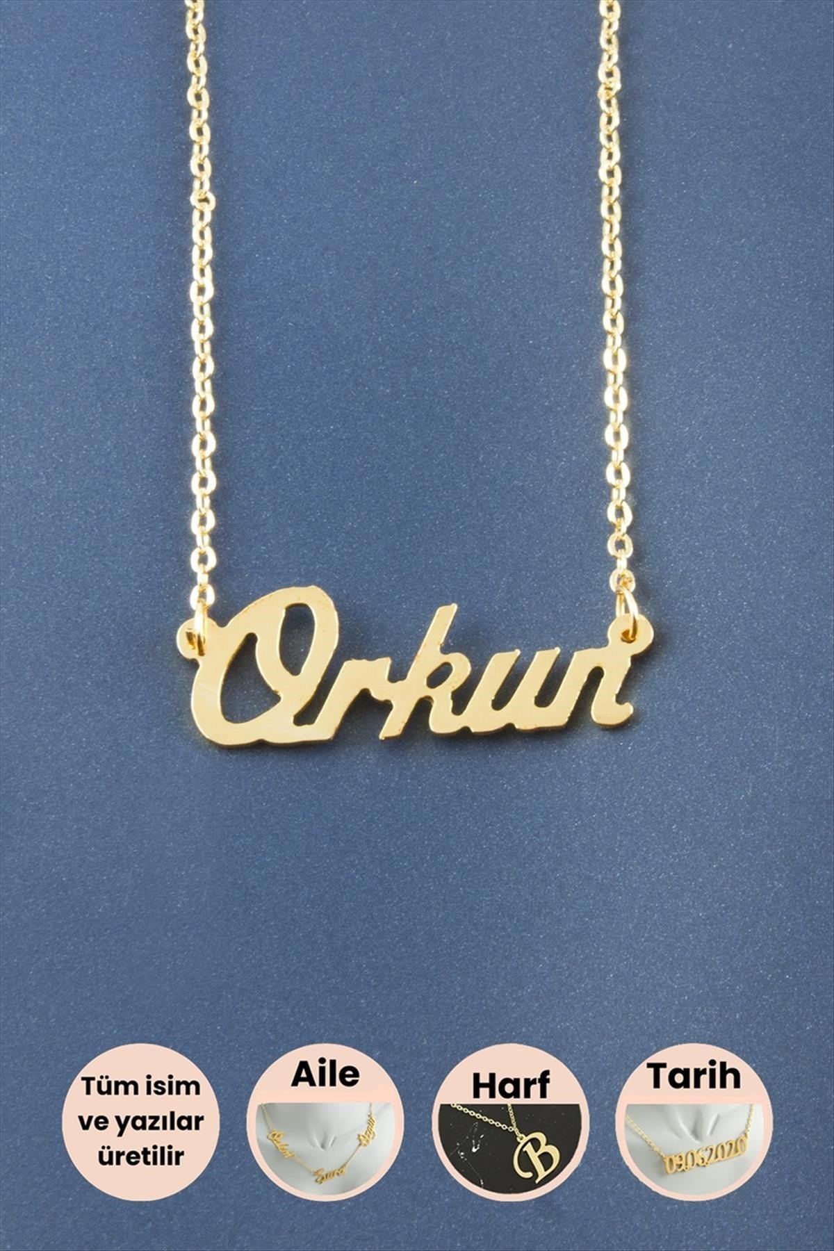 Orkun İsimli Kolye