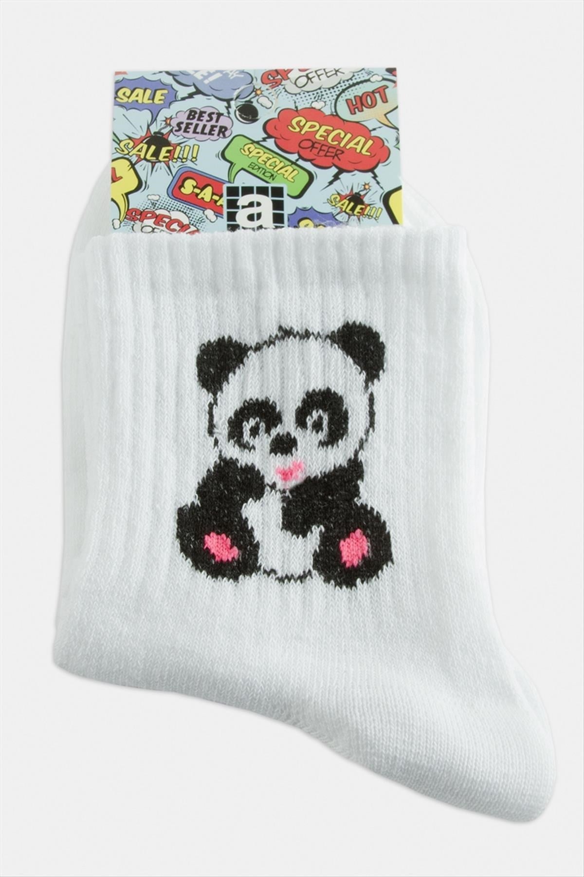 Panda Kolej Çorap 8*28