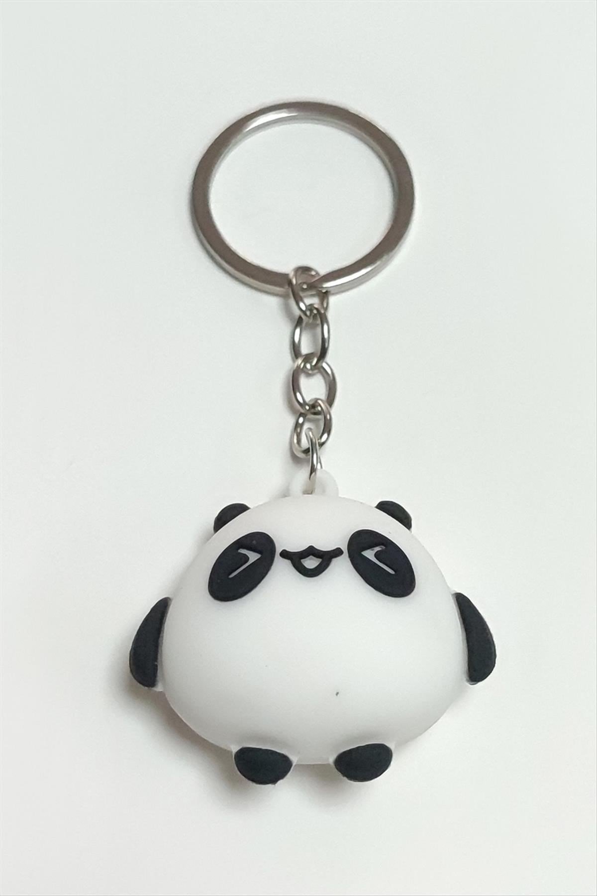 Panda Silikon Anahtarlık
