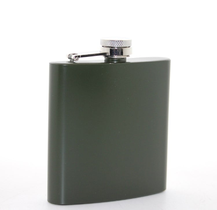 Paslanmaz Çelik Tekli 6 Oz Matara Model 1