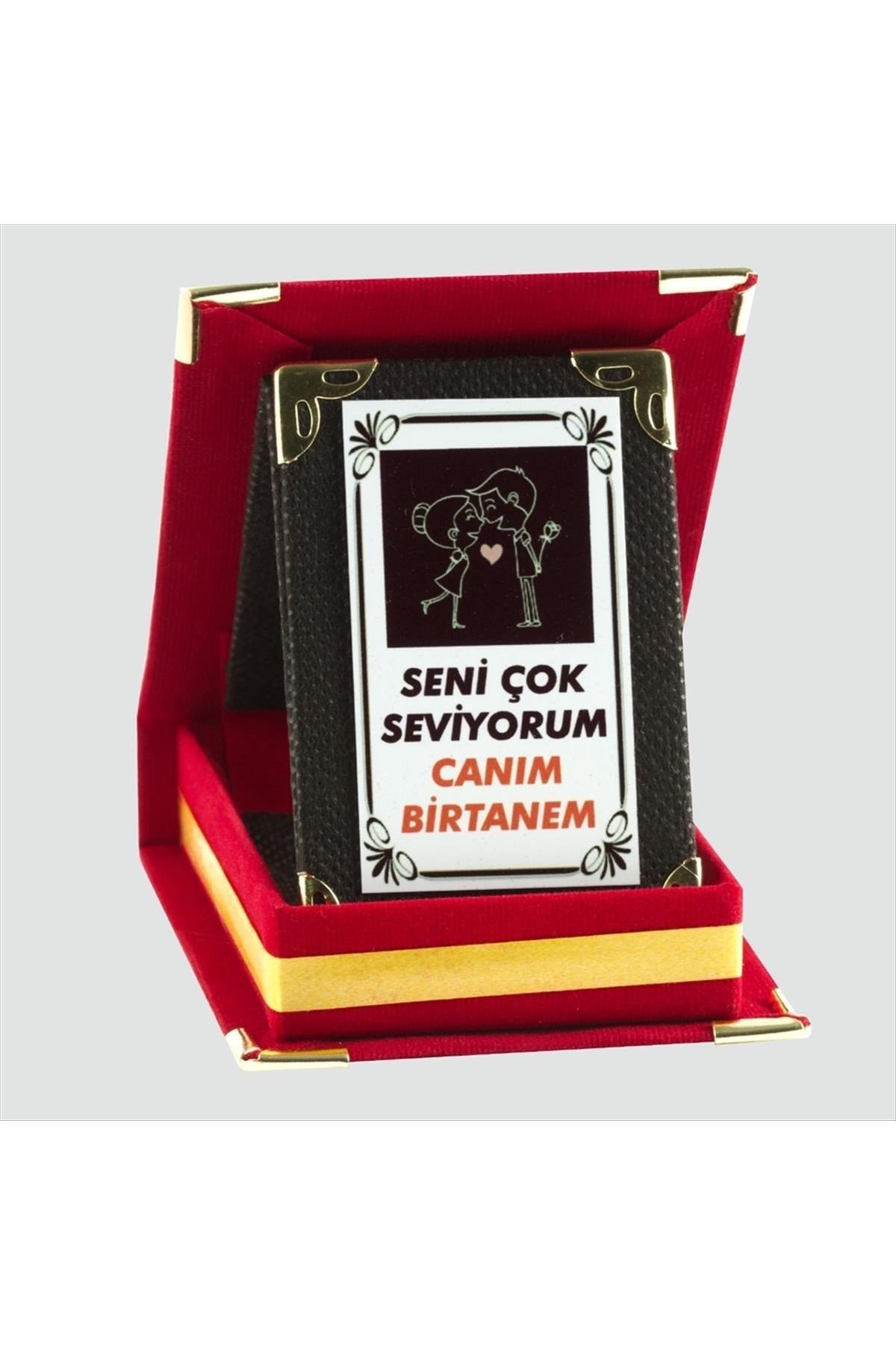 Seni Çok Seviyorum Canım Birtanem Plaketi