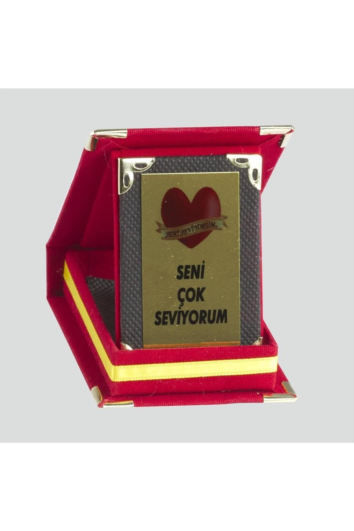 Seni Çok Seviyorum Plaketi