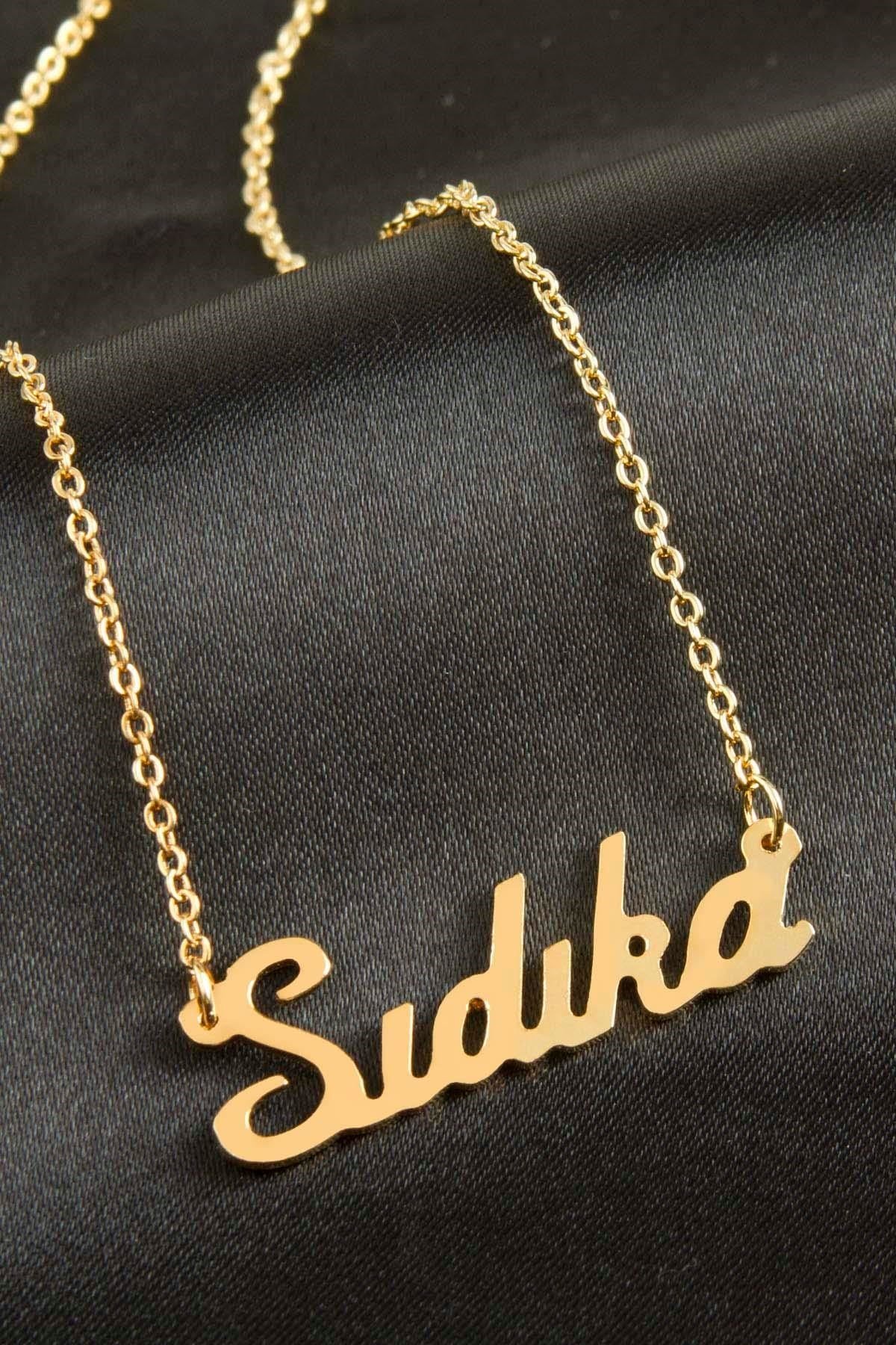 Sıdıka isimli kolye (Kişiye Özel)
