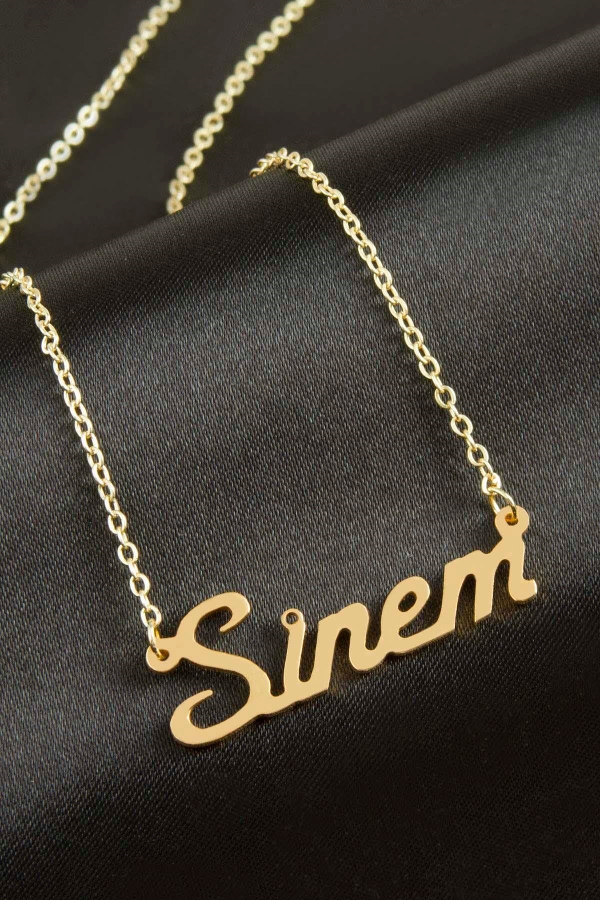 Sinem isimli kolye (Kişiye Özel)