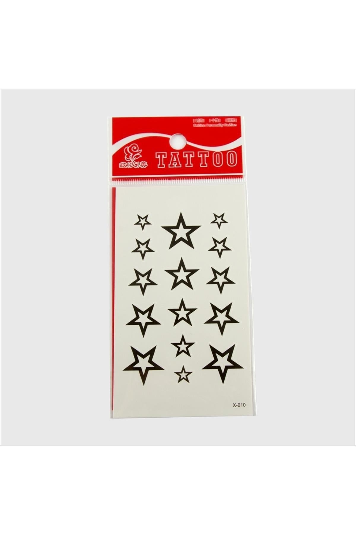 Yıldız Tattoo Dövme Sticker Küçük