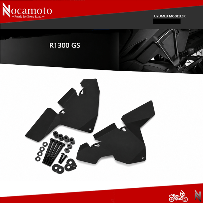 BMW R1300GS R1300GS ADV Yolcu Koltuğu Çamurluk Arka Siperliği | NocamotoBMW R1300GS R1300GS ADV Yolcu Koltuğu Çamurluk Arka Siperliği