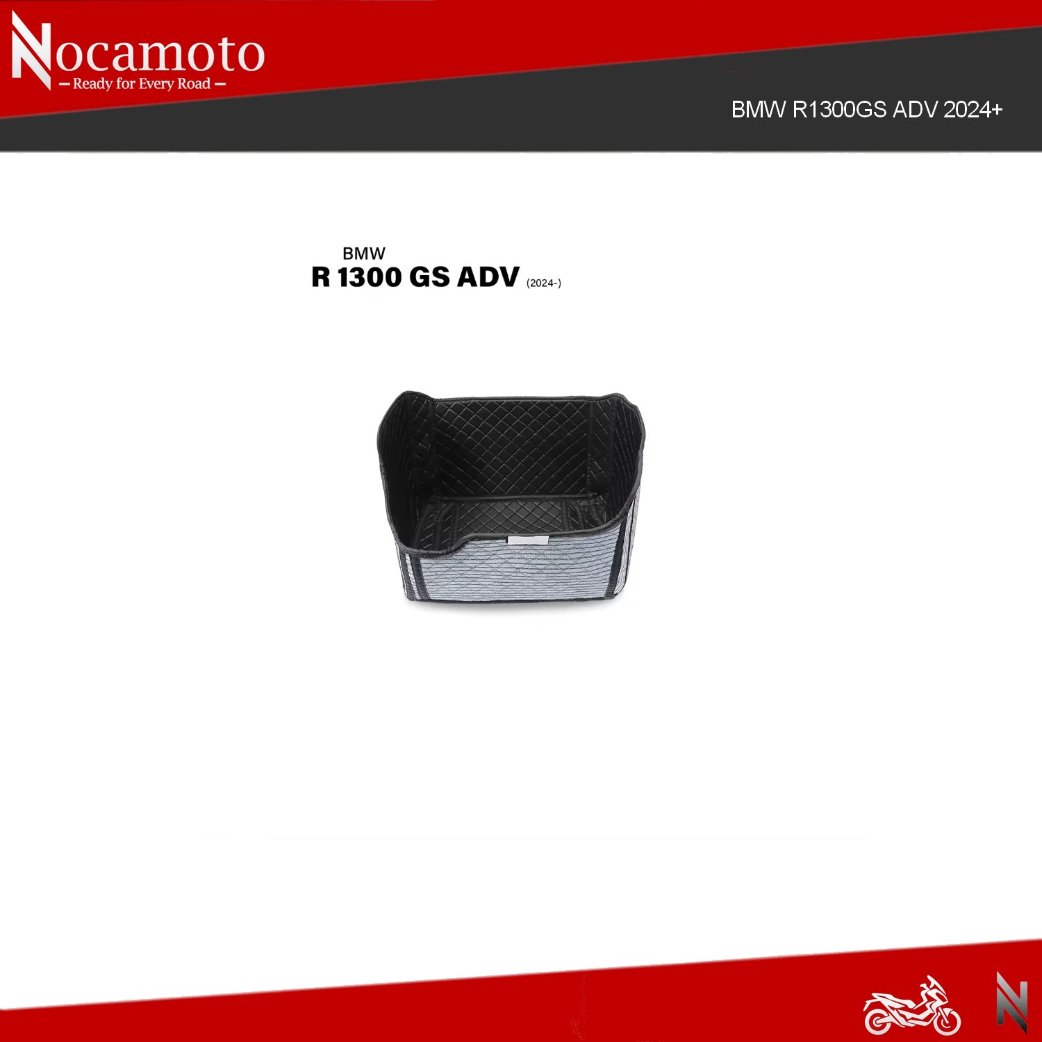 BMW R1300RT Ön Süspansiyon KoruyucuBMW R1300GS R1300GS ADV Top Case Çanta İçi Darbe Emici Kılıf, Çanta İçi Kılıf Top Case