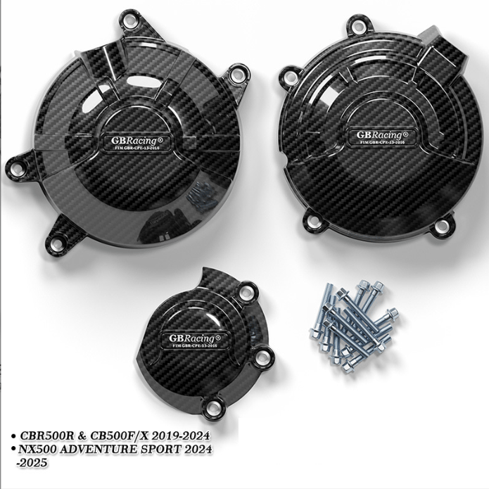Honda CBR500R Motor Koruma Kapağı Seti (2019-2024)HONDA CBR500R Motor Koruma Kapağı Seti