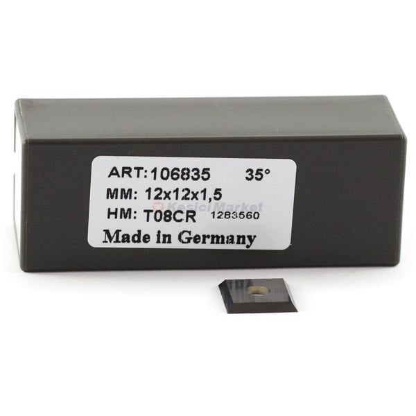 HM:12X12X1,5 T04MG-CR KARE JİLET BIÇAĞI - 4 KENAR KESER