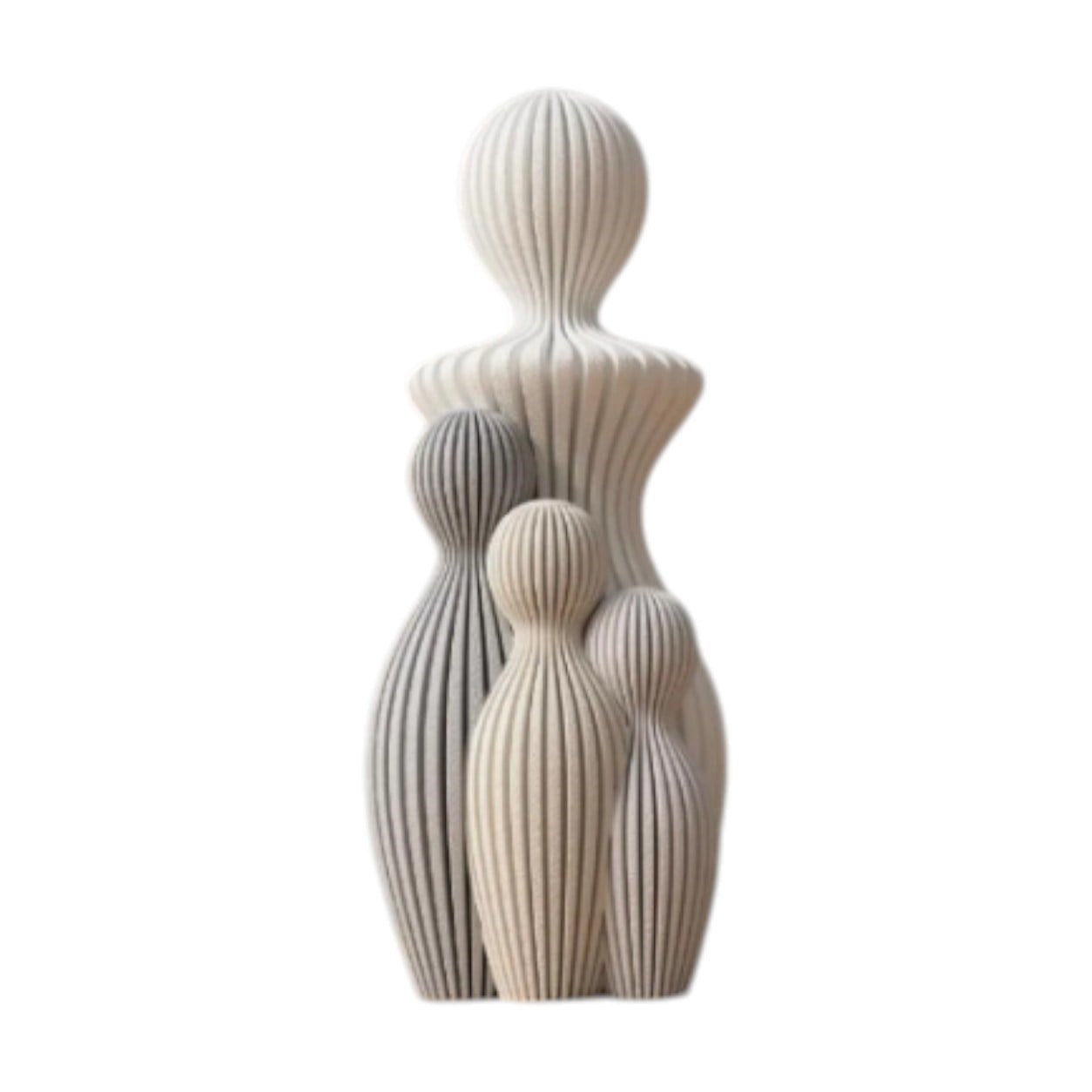3D Dekorati̇f Ürün Love Salon Oturma Biblo – Salon İçin Dekoratif Ürün 4'lü
