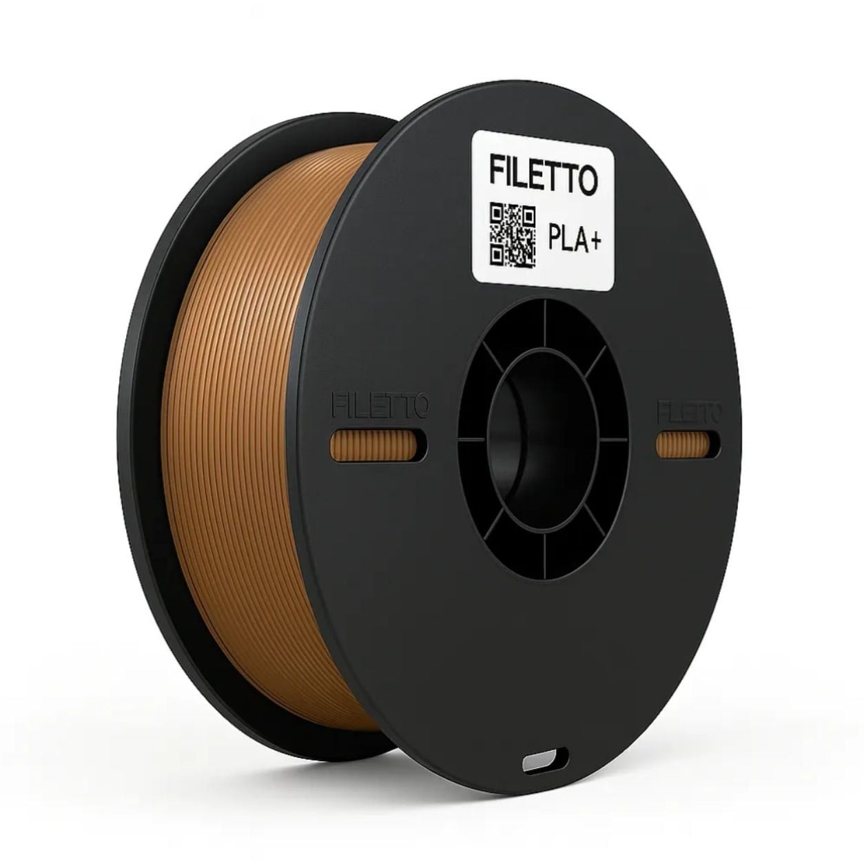 Filetto PLA+ 3D Filament – 1.75mm – 1KG – AMS Uyumlu Sütlü Kahve