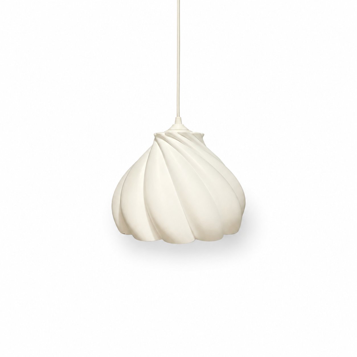 Pumpkin Tekli Avize Yatak Odası Mutfak Sarkıt Avize – Salon ve Oturma Odası Aydınlatması 70CM Beyaz