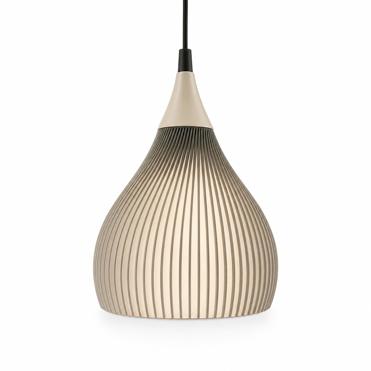 Sarkıt Avize Şapkalı Klasik – Salon Aydınlatması 22 X 20 CM