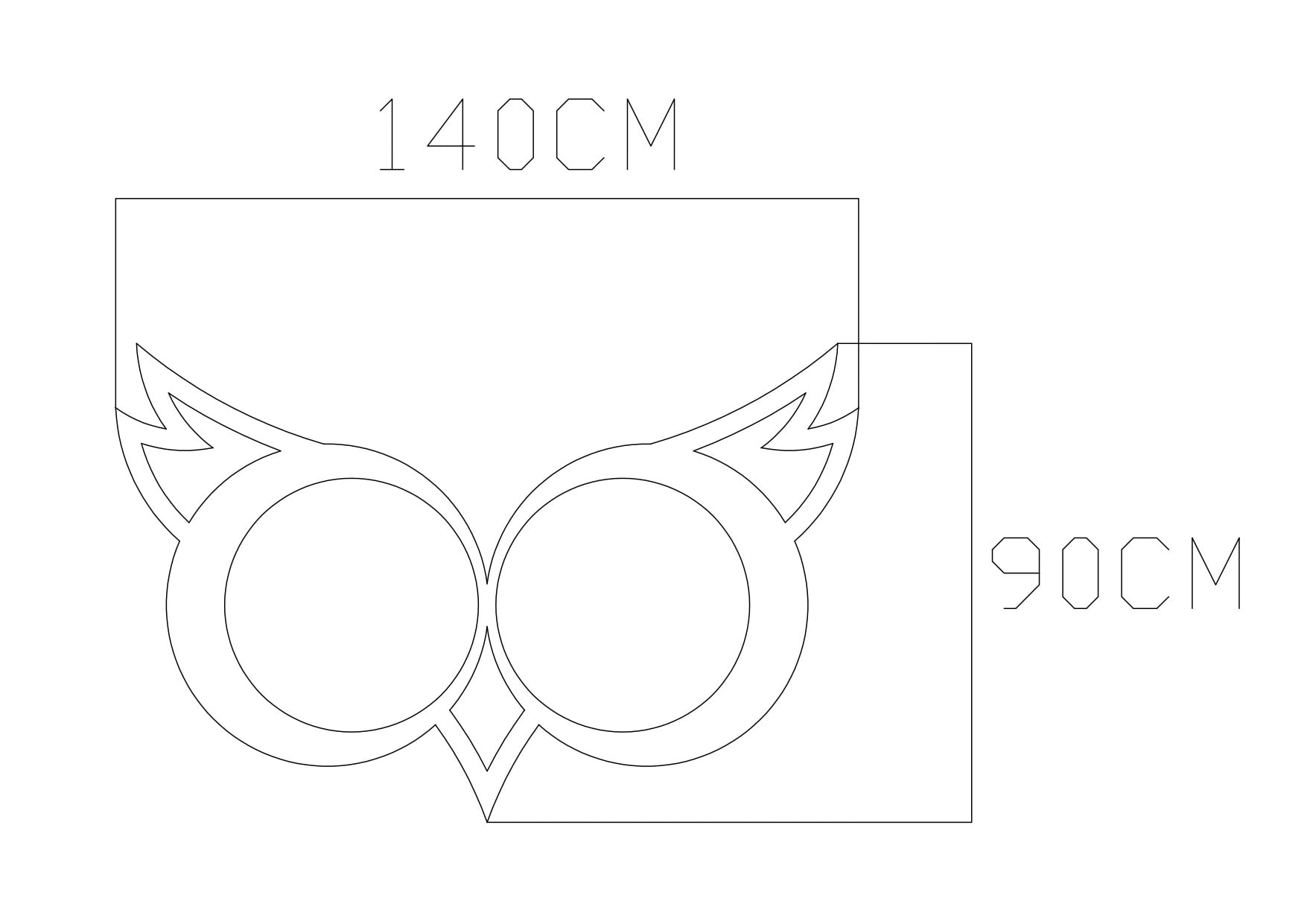 TLOS OWL DEKORATİF AYNA