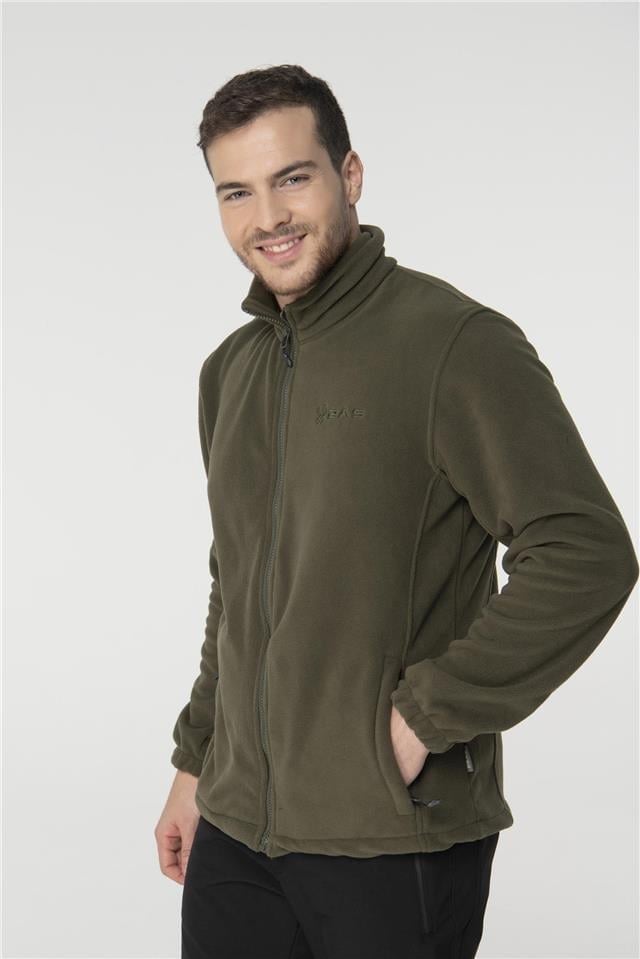 2as Peak Tam Fermuarlı Heavy Erkek Polar Sweatshırt