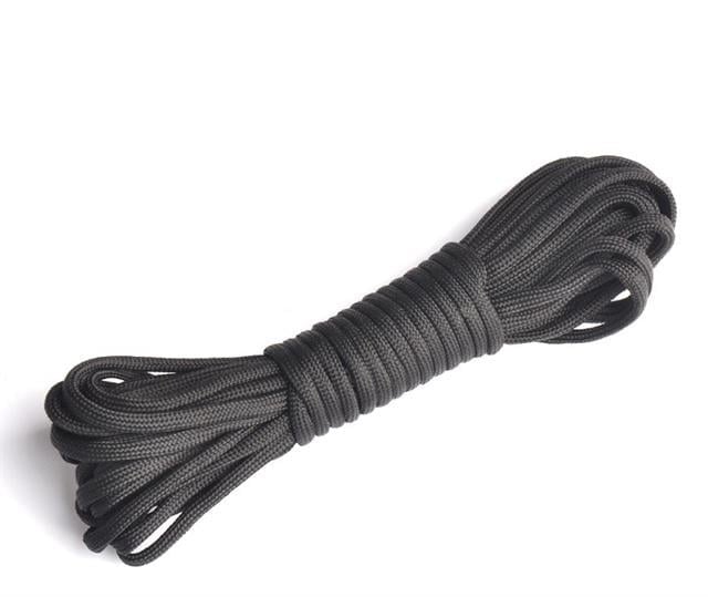 Paracord İp 4mm 1 Metre Siyah