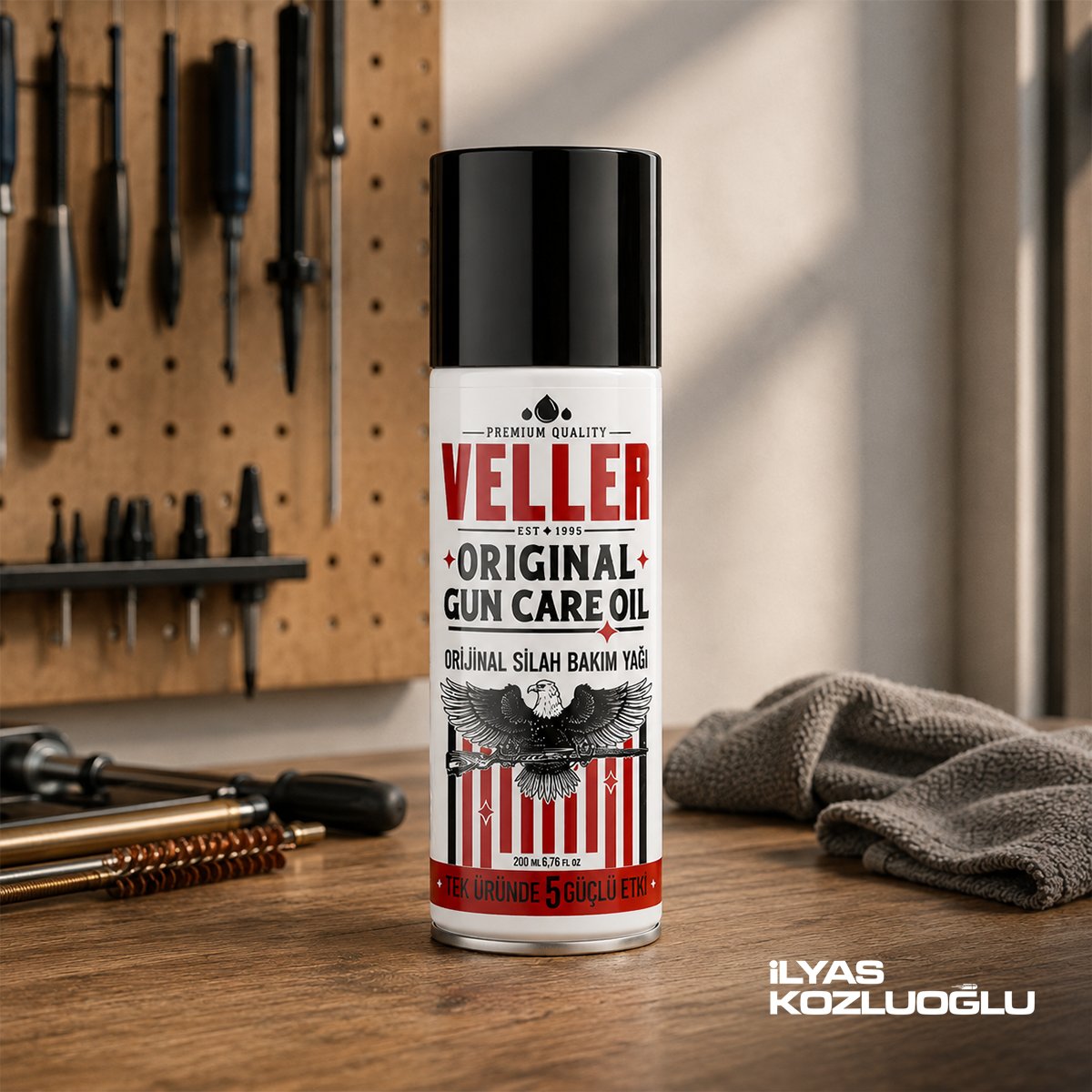 Veller Orijinal Silah Bakım Yağı Koruyucu Yağlayıcı ve Temizleyici