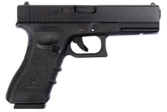 We G17 Gen Black Glock 17 GBB Airsoft Tabanca