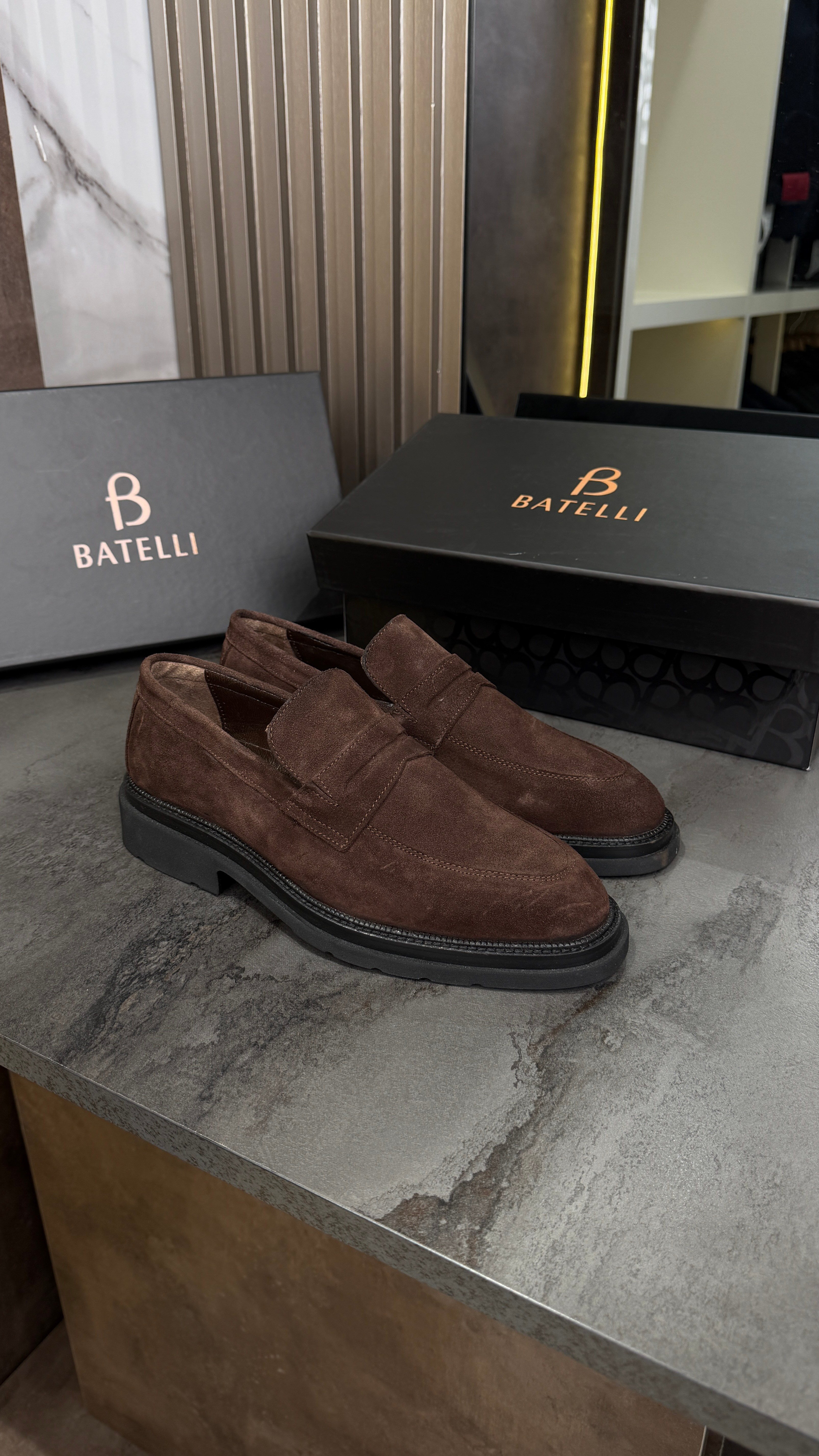 Ravello Süet Loafer | Kahve