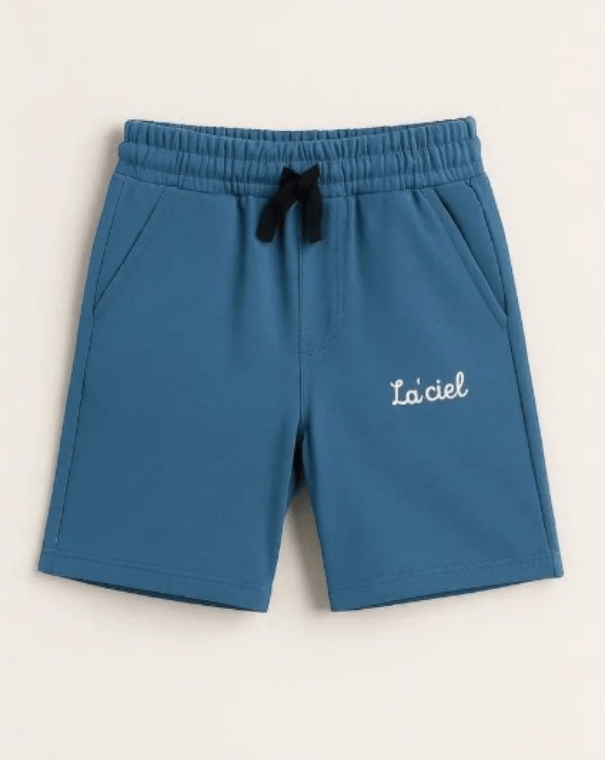 LA'CIEL PARİS Mavi Unisex Şort