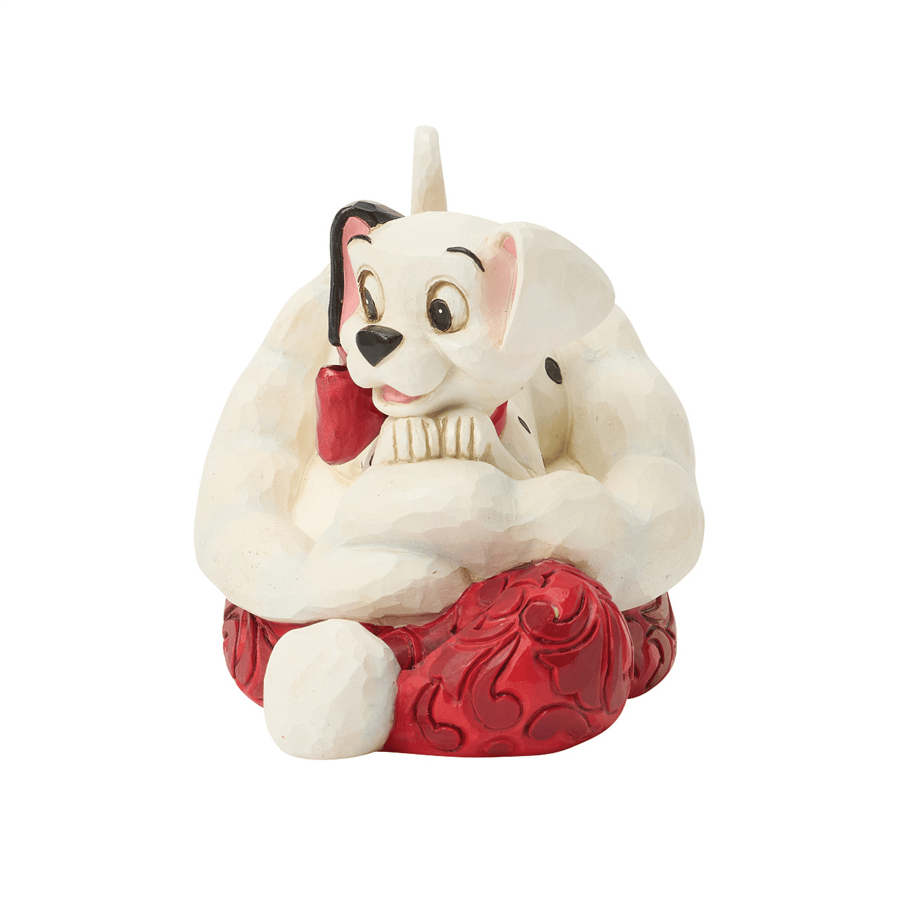 101 Dalmatians Santa Hat Lisanslı Figür Biblo Enesco Orijinal Lisanslı Koleksiyon Ürünü